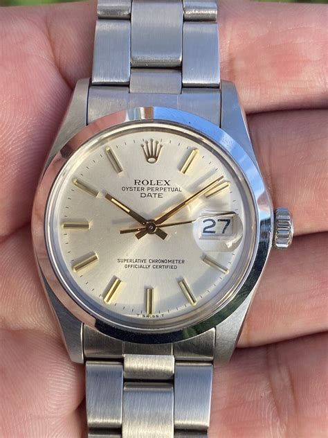 rolex 1500 vintage vendita|Rolex Oyster Perpetual Date 1500 .